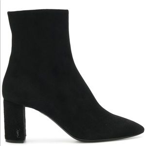 SAINT LAURENT LOU ANKLE BOOTS